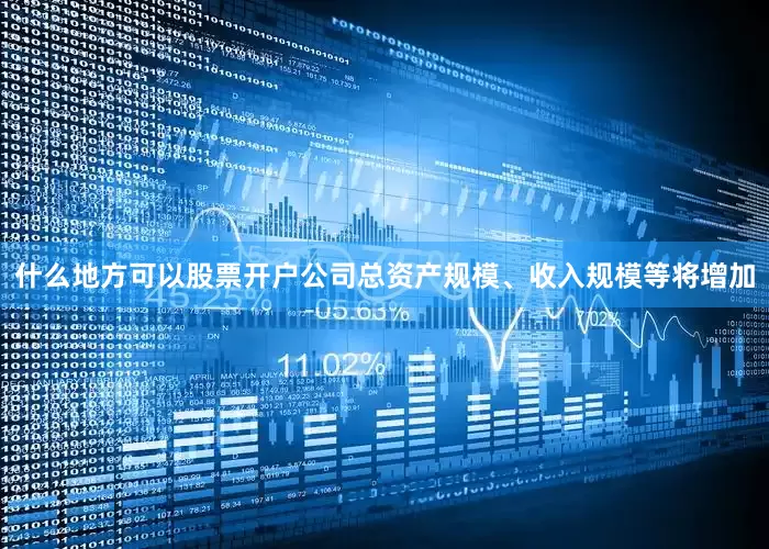 什么地方可以股票开户公司总资产规模、收入规模等将增加