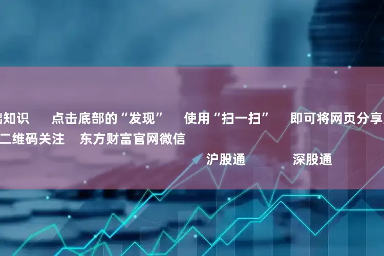 炒股配资基础知识      点击底部的“发现”     使用“扫一扫”     即可将网页分享至朋友圈                            扫描二维码关注    东方财富官网微信                                                                        沪股通             深股通